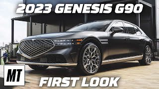 2023 Genesis G90 First Look | MotorTrend