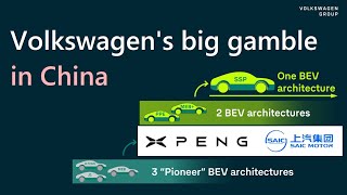 VW pays for Xpeng technology, Audi needs SAIC even more (BIG trouble in big China)