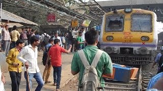 Rail Roko Jan Aandolan At Diva Junction