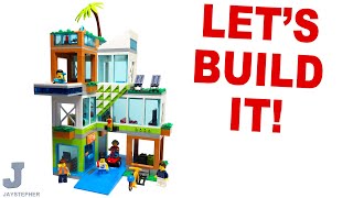 LEGO City 2023 Apartment Building 60365 Complete Build