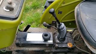 Using a 1985 Suburu gl steering gear boot as shift boot on vintage Yanmar YM240 tractor