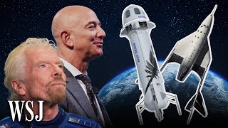 How Jeff Bezos and Richard Branson’s Space Flights Will Differ | WSJ