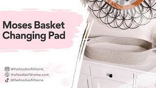 Moses Basket Tabletop Baby Changing Station