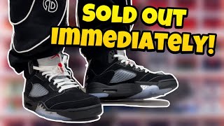 Air Jordan 5 “Black Metallic” ￼ Reimagined | On Feet Look & Sneaker Talk |