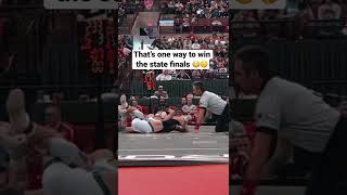 David Mclleland in the Ohio state finals on number 1 😳 #shorts #sports #trending #wrestling #ohsaa