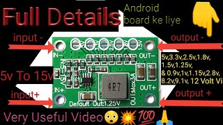 BUCK CONVERTER MODULE CA-1235 HIDDEN TIPS \u0026 TRICKS BY #BABU ELECTRONICS#