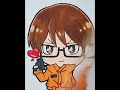 火縄中隊長　イラスト描いてみた 【炎炎ノ消防隊】tik tok