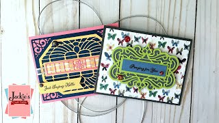 Spellbinders Flourished Fretwork Collection | Card Projects | April 2020