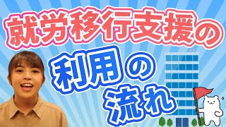 就労移行支援の利用の流れ