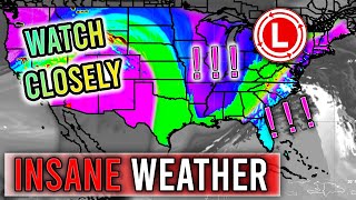 MULTIPLE Rounds of Upcoming EXTREME Weather... Severe Weather Outbreak, Snowfall, Spring Pattern