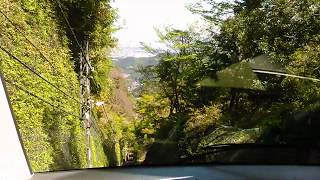 【大山ケーブルカー】大山寺駅〜阿夫利神社駅