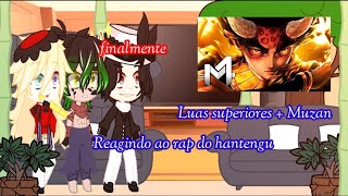 [✨luas superiores + Muzan Reagindo ao rap do hantengu✨] (Demon Slayer)