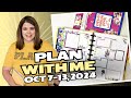 Plan with Me- October 7-13, 2024- Dashboard Layout