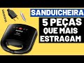 5 PEÇAS que MAIS ESTRAGAM na SANDUICHEIRA. Conserto FÁCIL