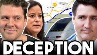 Trudeau's BULLET TRAIN is a SCAM! Here's Why + Liberal Minister DEMANDS CBC get 2.5B a YEAR by LAW