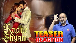 Radheshyam | Teaser Introducing Reaction | Prabhas as Vikramaditya | Pooja Hegde | Radha K Kumar