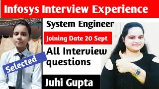 Latest Interview Experience of selected candidate | infosys interview questions | infosys recuitment