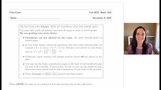 Calculus Ii Final Exam Review