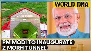 PM Modi May Open Z-Morh Tunnel Next Week | World DNA | WION