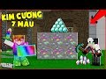 NẾU MỀU SỞ HỮU VŨ KHÍ KIM CƯƠNG 7 MÀU SIÊU CẤP BẢO VỆ PANDA TRONG MINECRAFT | Thử Thách Mều Channel