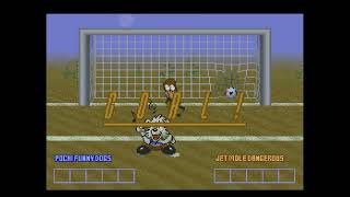 Snes. Dolucky no A. Soccer League. Final game. Playing for Dogs.