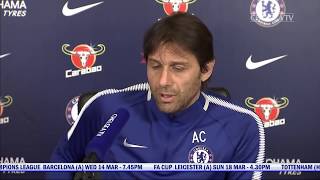 Antonio Conte Press Conference | Man City v Chelsea