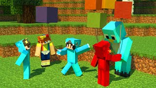 Omz and Roxy Crystal x Cash and Nico Zoey x Milo and Chip x Jeffy Johnny and Marty Daisy Minecraft