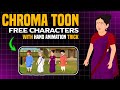 Chroma Toon Free Characters🔥 | chroma toons characters free download | chroma toons