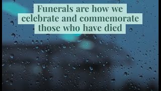 Planning a funeral in Exceptional Times
