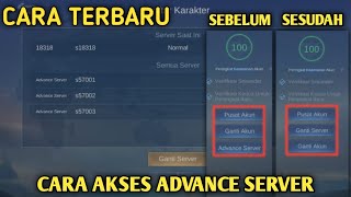 CARA MEMBUAT ADVANVE SERVER ML 2024 TANPA AKUN PANCING