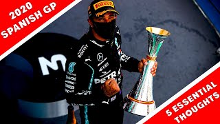 5 Essential Thoughts from the 2020 Spanish Grand Prix