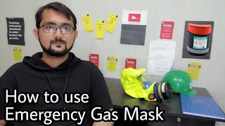 How to use Gas Emergency Escape Hood | Amonia | Urea | H2S