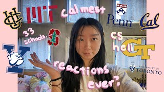 calmest college reactions ever (no screaming)