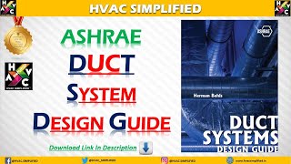 ASHRAE's   Duct System Design Guide #duct #hvacduct