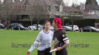 Burnaby North Senior Ultimate 2019 (Eric Hamber)