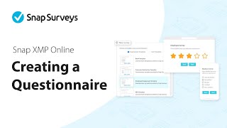 Creating a Questionnaire in Snap XMP Online