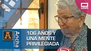 Tiene 106 años y una mente privilegiada