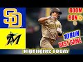 Padres Vs. Marlins Game [Highlights TODAY] | MLB Season 2024