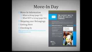 2013 New Student Orientation Webinar