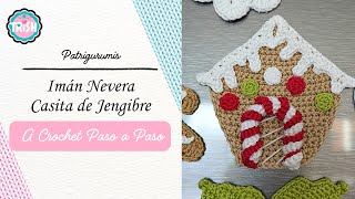 El Crochet Más Bonito para Esta Navidad: Casita de Jengibre Fácil 😍