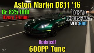 (Patched) GT7|(Better Version) Aston Martin DB11 '16| Broken 600PP Tune!