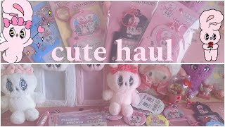 [haul] esther bunny pop up shop || unboxing, cute haul