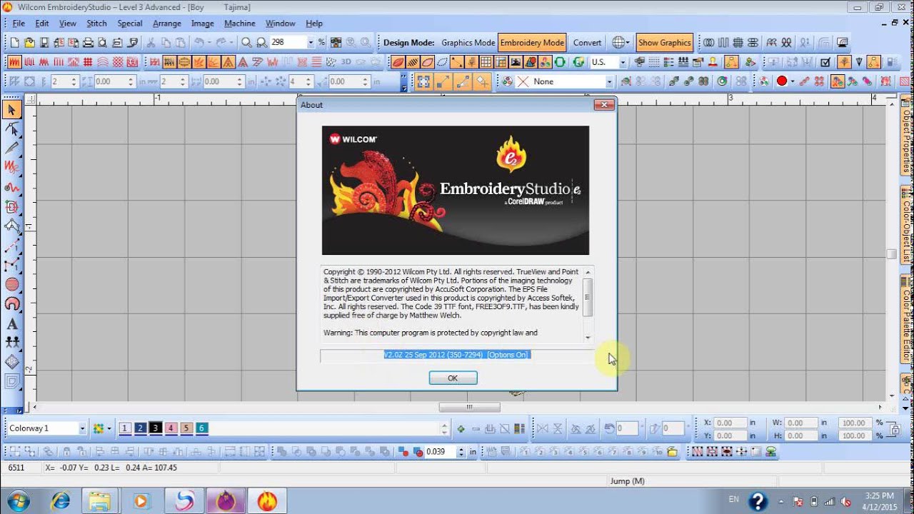 Wilcom Embroidery Studio E2 Full Youtube