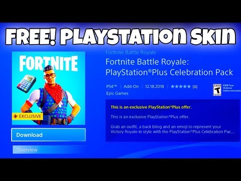  - fortnite free playstation plus skin