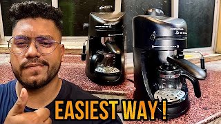 Make PERFECT COFFEE ☕️ At Home With Morphy Richards New Europa Coffee Making Machine