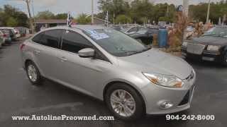 2012 Ford Focus SEL at Autoline Preowned For Sale Used Test Drive Review Jacksonville