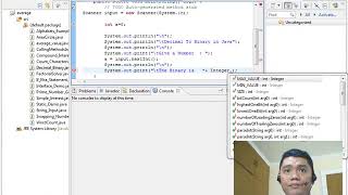 Decimal To BInary in Java