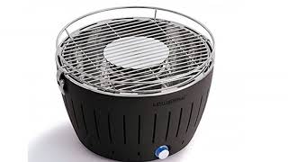 Reimo_Consignment LotusGrill Standard Charcoal Barbecue with Fan Grill - Anthracite Grey