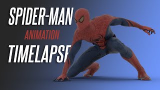 How to Easily Animate Spiderman in Maya: Straight Ahead Layered Animation Workflow