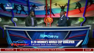 Falconets Edge Closer To U-20 Women W/Cup |Sports Tonight|